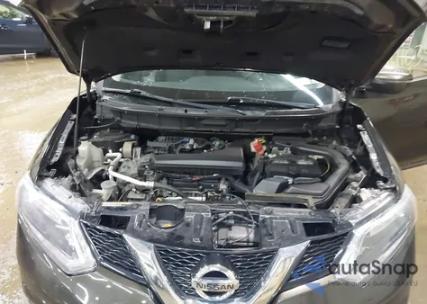 2016 Nissan Rogue Sv из США, поврежденный, VIN KNMAT2MV7GP646800